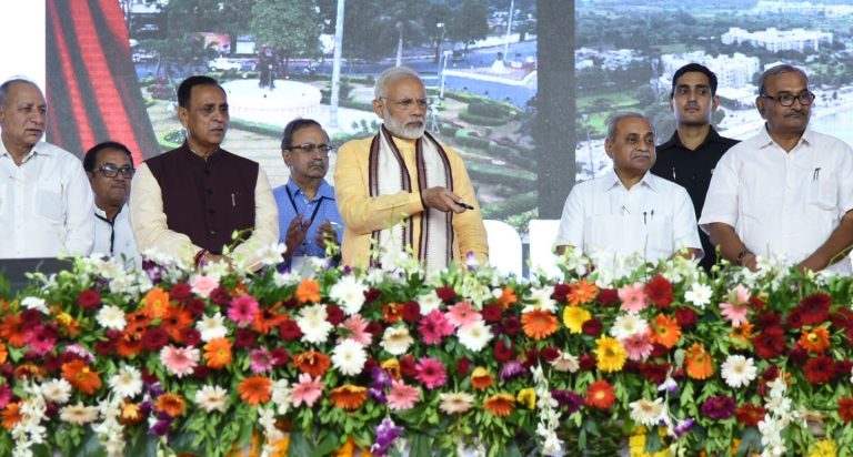 PM Modi dedicates Vadodara projects, opens Global Fintech Fest