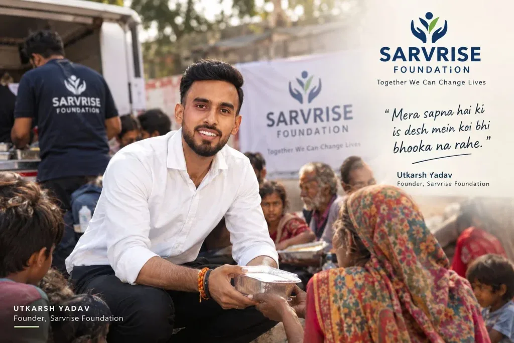 Utkarsh Yadav: Building Social Impact Through Education, Entrepreneurship and Sarvrise Foundation