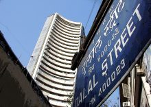 Sensex falls 1,045 points on October 8